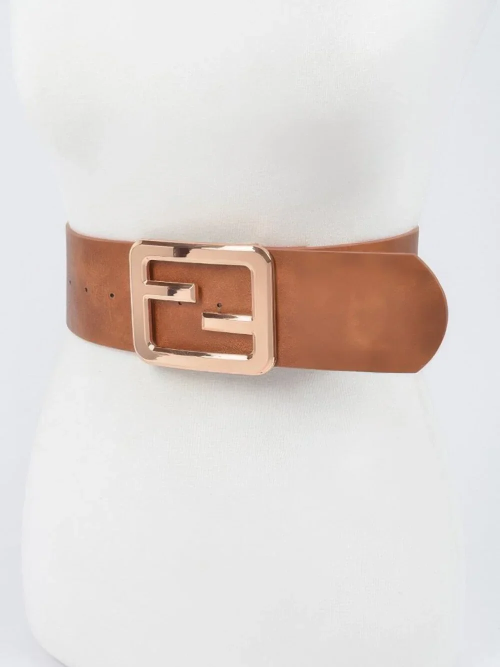 Metal Buckle Waist Belt
